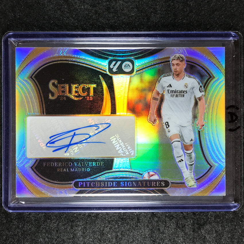 2024-25 Select La Liga FEDERICO VALVERDE Pitchside Signatures Auto Prizm #FV (A)