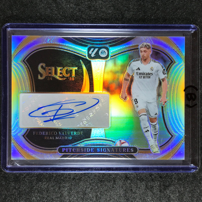 2024-25 Select La Liga FEDERICO VALVERDE Pitchside Signatures Auto Prizm #FV (B)