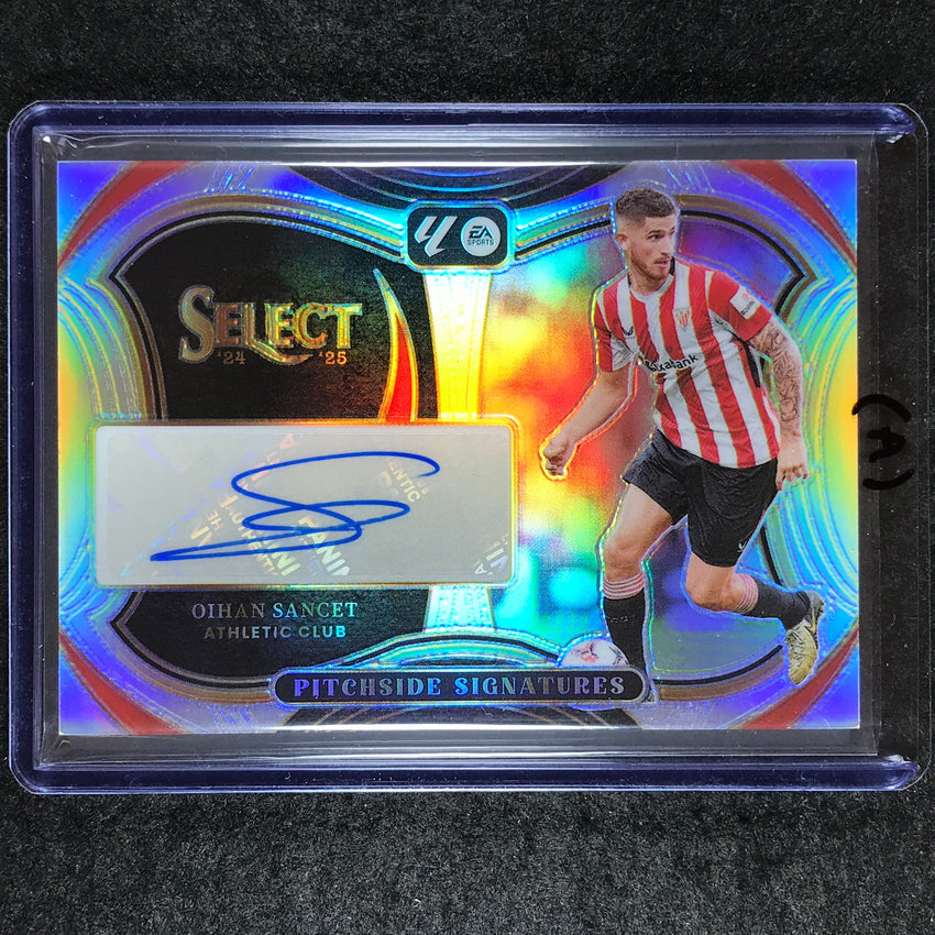 2024-25 Select La Liga OIHAN SANCET Pitchside Signatures Auto Silver #OS (A)