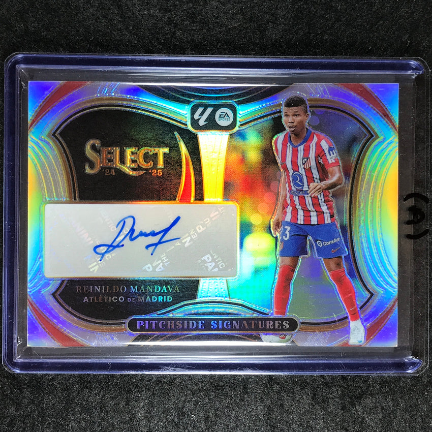 2024-25 Select La Liga REINILDO MANDAVA Pitchside Signatures Auto Prizm #RMA (A)