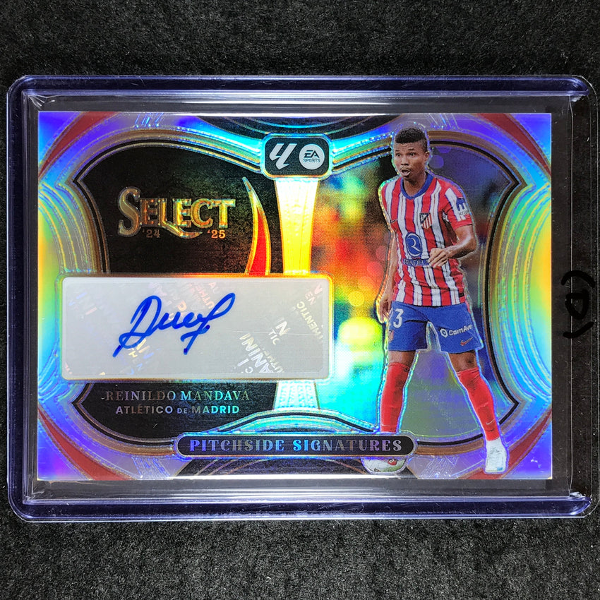 2024-25 Select La Liga REINILDO MANDAVA Pitchside Signatures Auto Prizm #RMA (D)