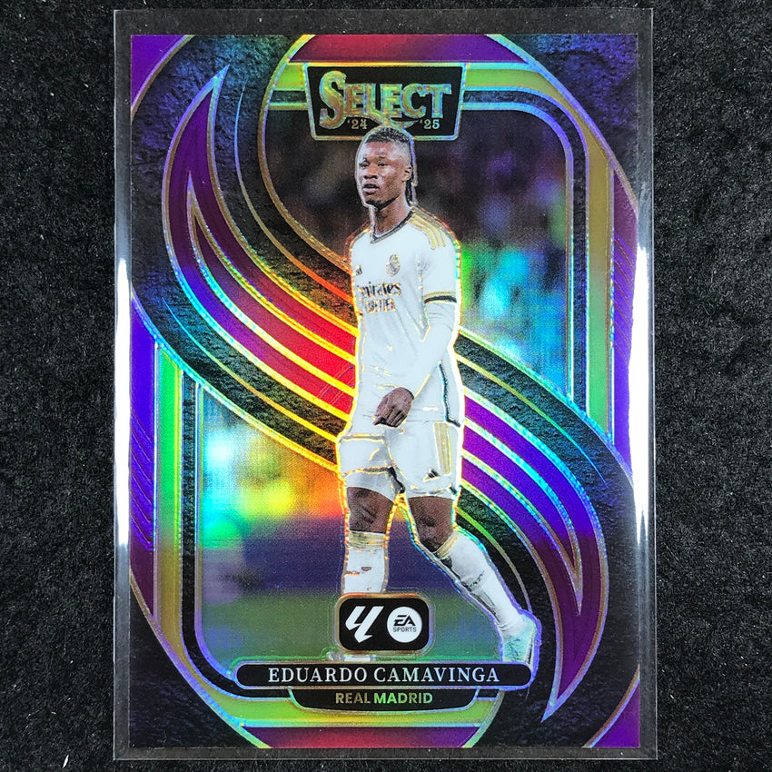2024-25 Select La Liga EDUARDO CAMAVINGA Mezzanine Purple /99 #119