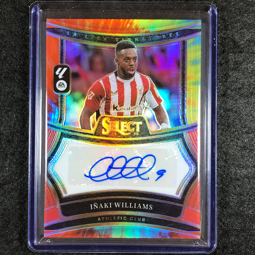 2024-25 Select La Liga INAKI WILLIAMS Signatures Auto Tie-Dye 20/25
