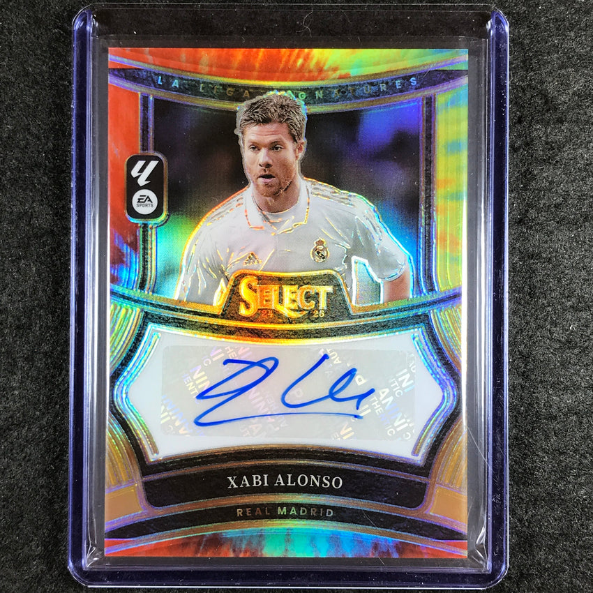 2024-25 Select La Liga XABI ALONSO Signatures Auto Tie-Dye 13/25