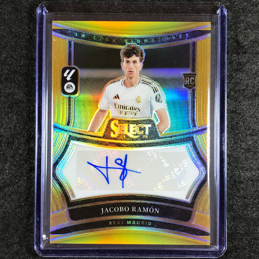 2024-25 Select La Liga JACOBO RAMON Signatures Rookie Auto Gold 7/10