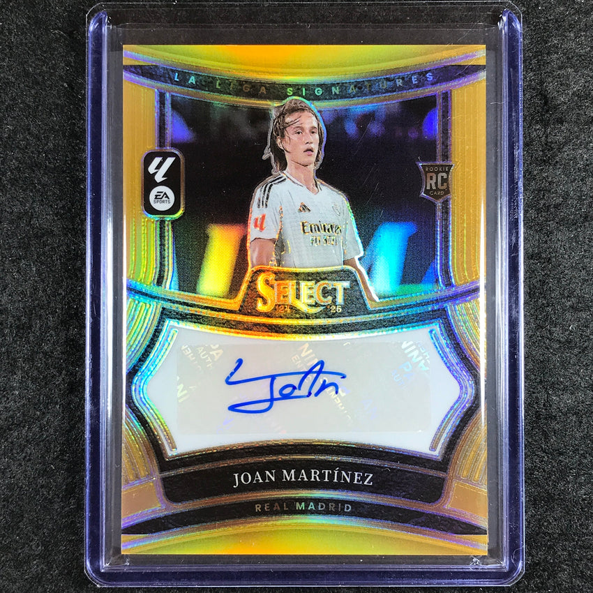 2024-25 Select La Liga JOAN MARTINEZ Signatures Rookie Auto Gold 2/10