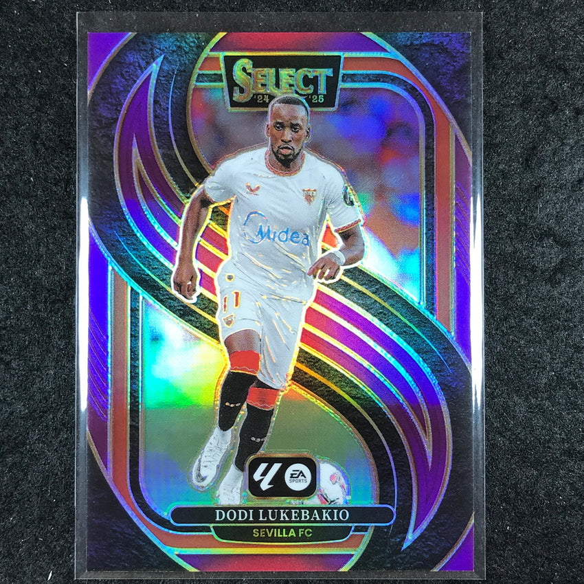 2024-25 Select La Liga DODI LUKEBAKIO Mezzanine Purple /99 #126