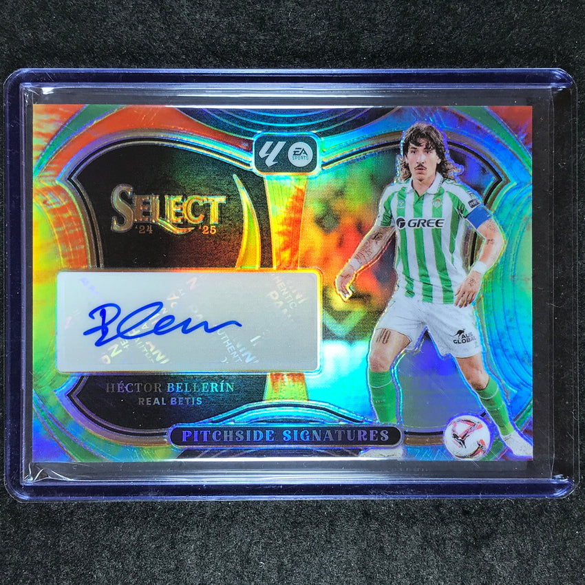 2024-25 Select La Liga HECTOR BELLERIN Pitchside Signatures Auto Tie-Dye 6/25