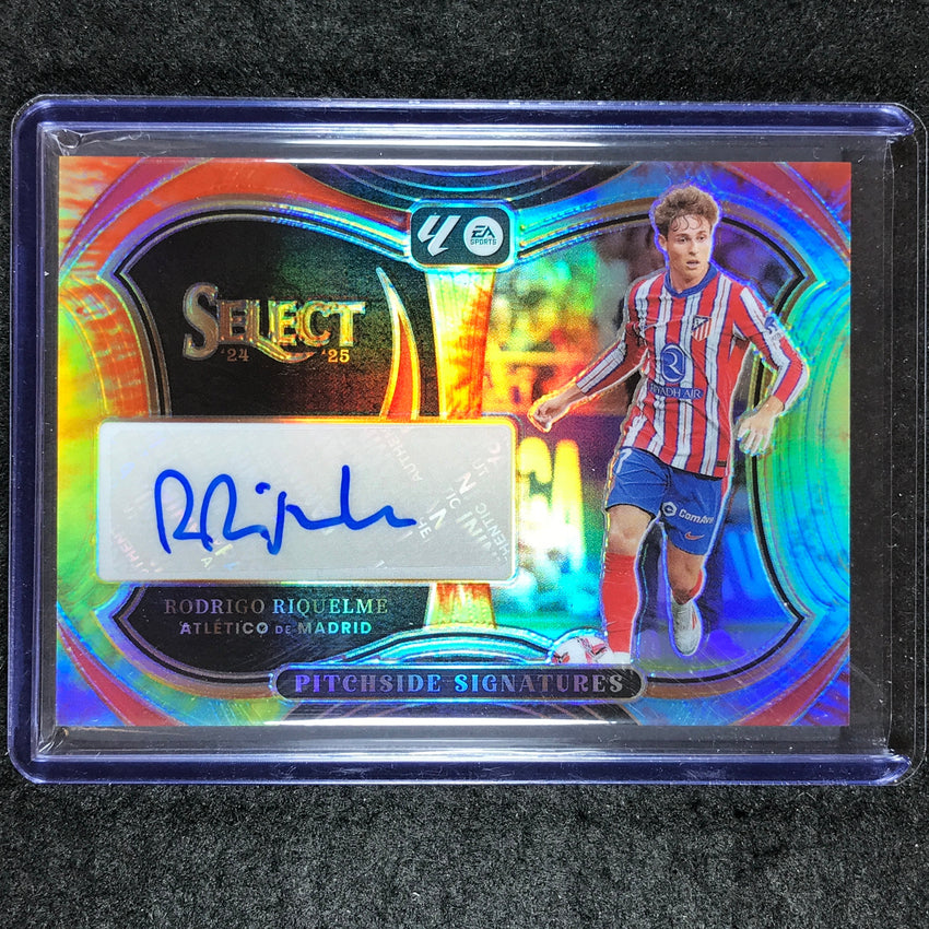 2024-25 Select La Liga RODRIGO RIQUELME Pitchside Signatures Auto Tie-Dye 15/25