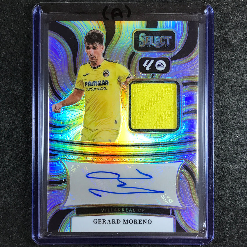 2024-25 Select La Liga GERARD MORENO Autographed Memorabilia Jersey #GMO (A)