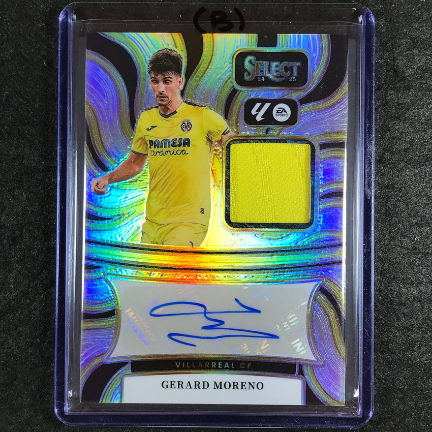 2024-25 Select La Liga GERARD MORENO Autographed Memorabilia Jersey #GMO (B)