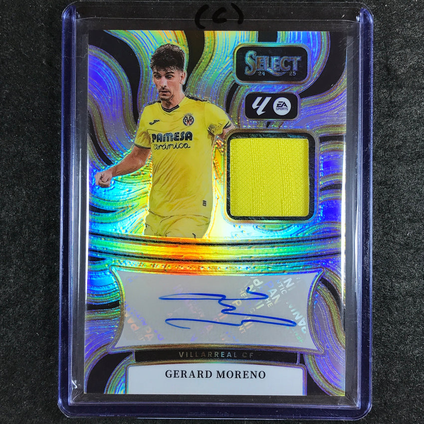 2024-25 Select La Liga GERARD MORENO Autographed Memorabilia Jersey #GMO (C)
