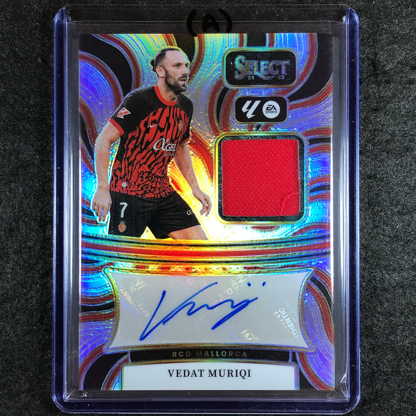 2024-25 Select La Liga VEDAT MURIQI Autographed Memorabilia Jersey #VM (A)