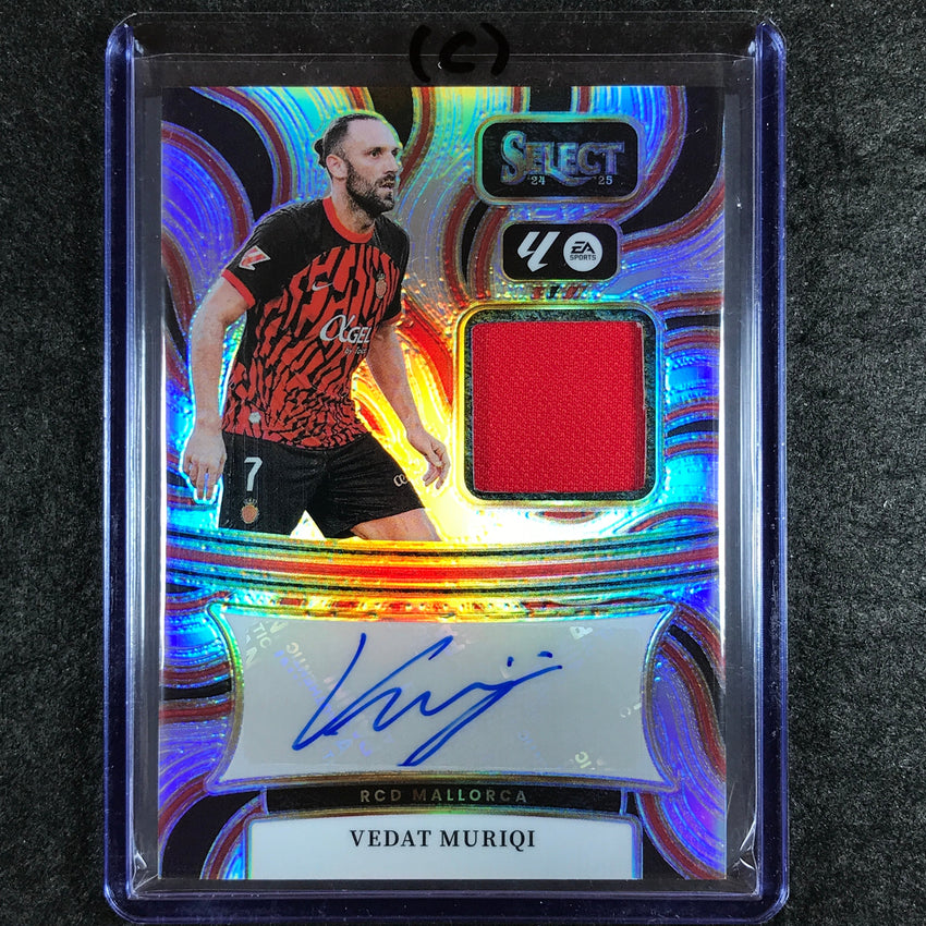 2024-25 Select La Liga VEDAT MURIQI Autographed Memorabilia Jersey #VM (C)