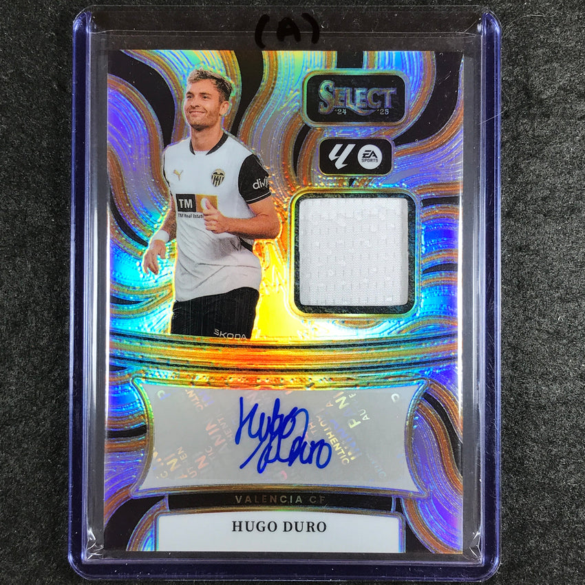 2024-25 Select La Liga HUGO DURO Autographed Memorabilia Jersey #HD (A)