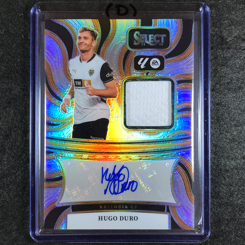 2024-25 Select La Liga HUGO DURO Autographed Memorabilia Jersey #HD (D)