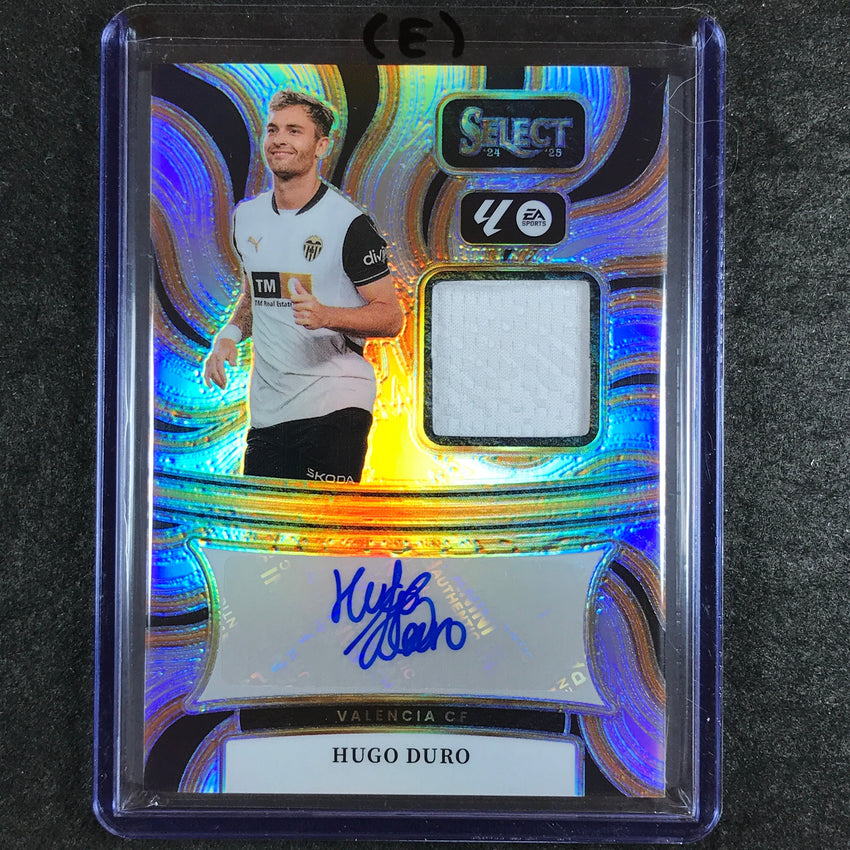 2024-25 Select La Liga HUGO DURO Autographed Memorabilia Jersey #HD (E)