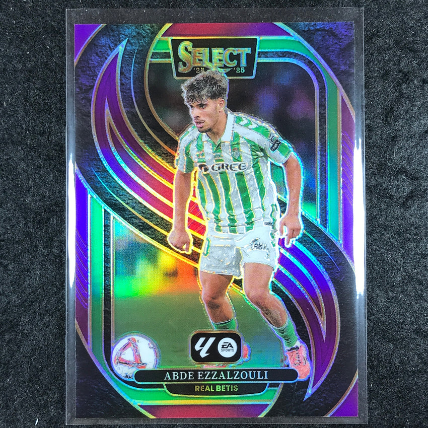 2024-25 Select La Liga ABDE EZZALZOULI Mezzanine Purple /99 #133