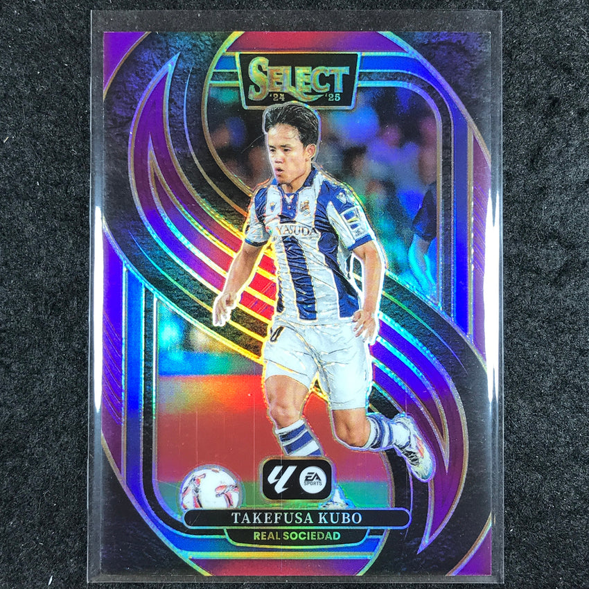 2024-25 Select La Liga TAKEFUSA KUBO Mezzanine Purple /99 #142