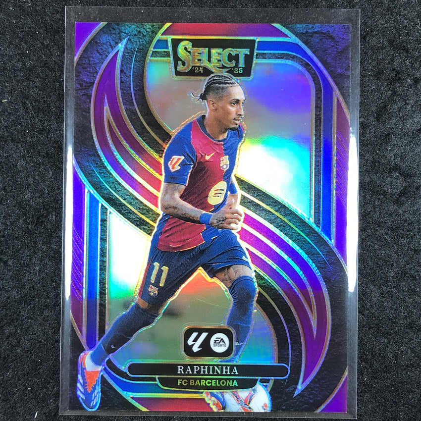 2024-25 Select La Liga RAPHINHA Mezzanine Purple /99 #154