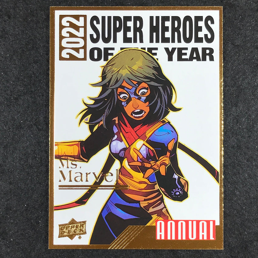 2022-23 Marvel Annual MS. MARVEL 2022's Super Heroes of the Year #7