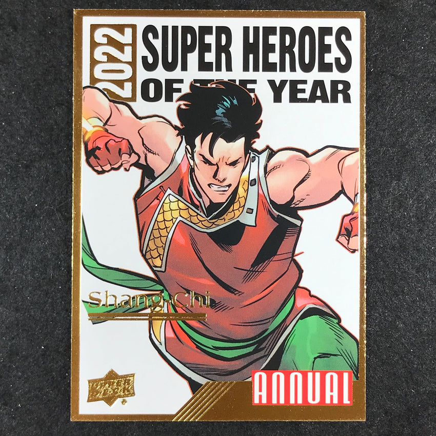 2022-23 Marvel Annual SHANG-CHI 2022's Super Heroes of the Year #8