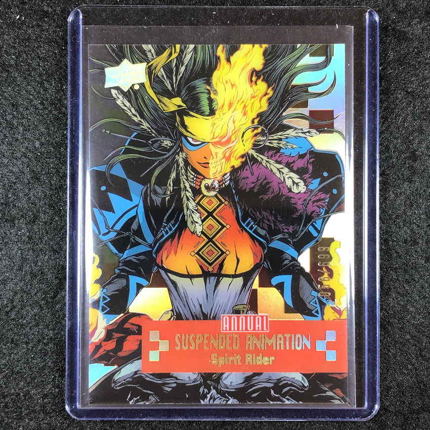 2022-23 Marvel Annual SPIRIT RIDER Suspended Animation Tier 1 56/699 #1