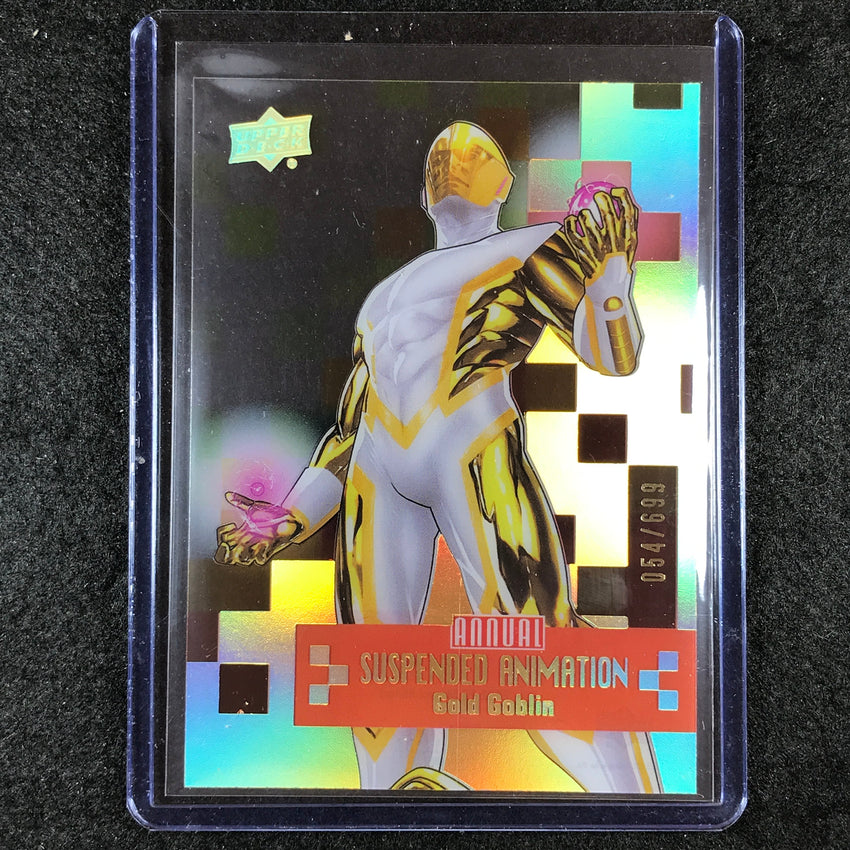 2022-23 Marvel Annual GOLD GOBLIN Suspended Animation Tier 1 54/699 #3