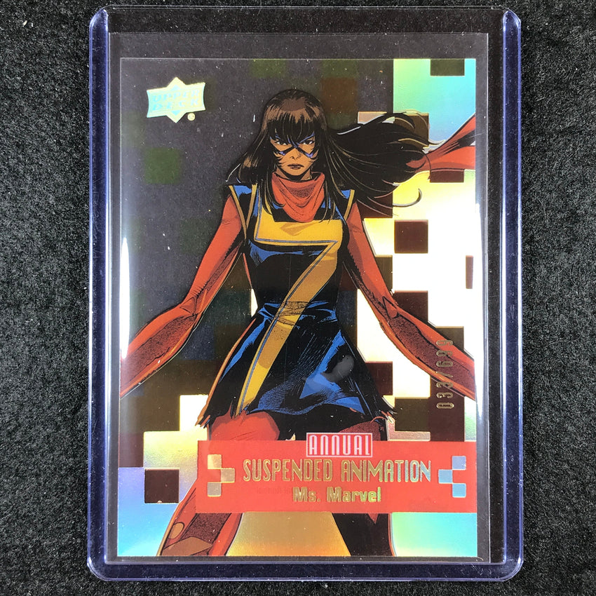 2022-23 Marvel Annual MS. MARVEL Suspended Animation Tier 1 33/699 #4