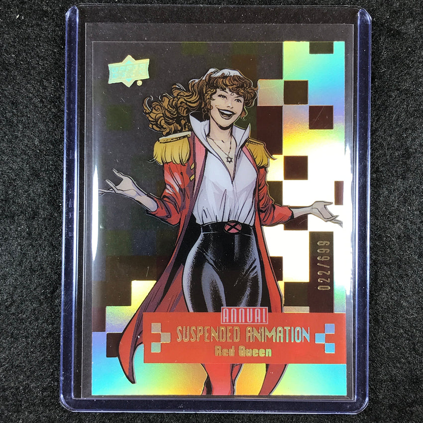 2022-23 Marvel Annual RED QUEEN Suspended Animation Tier 1 22/699 #11