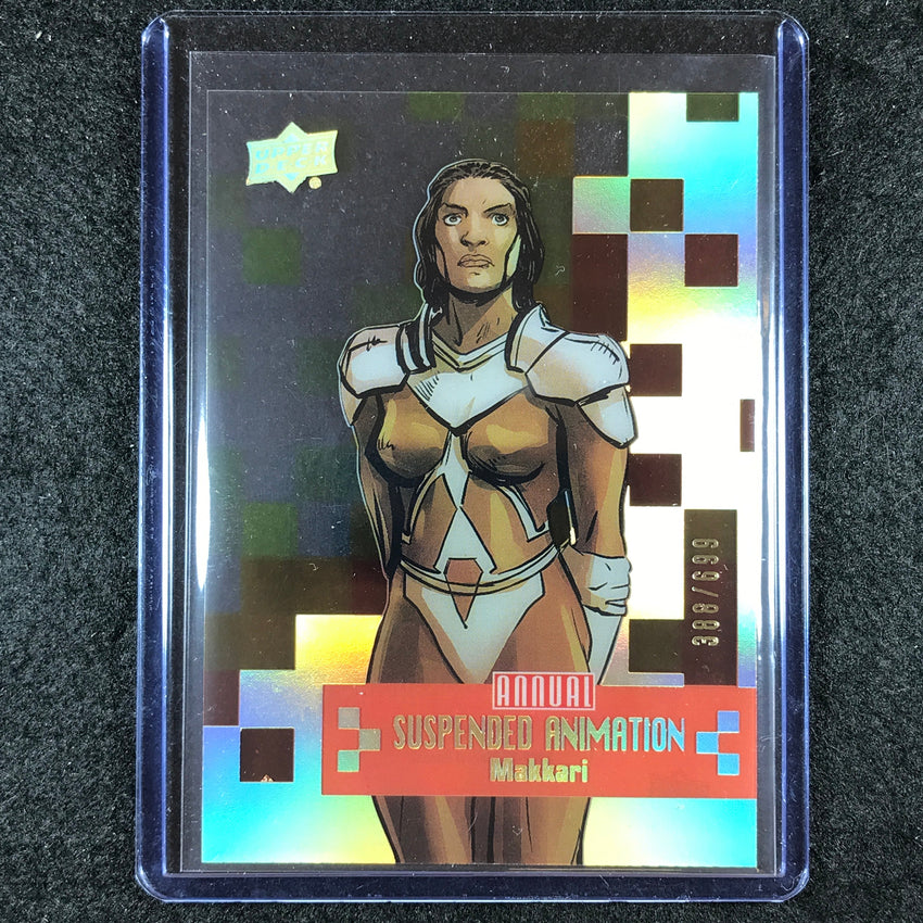2022-23 Marvel Annual MAKKARI Suspended Animation Tier 1 388/699 #16