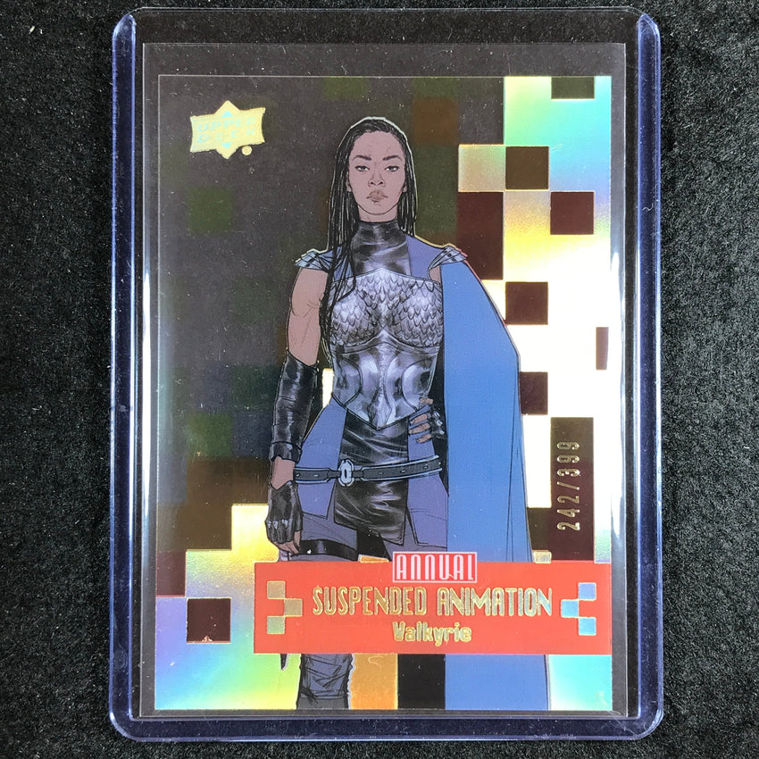 2022-23 Marvel Annual VALKYRIE Suspended Animation Tier 2 242/399 #12