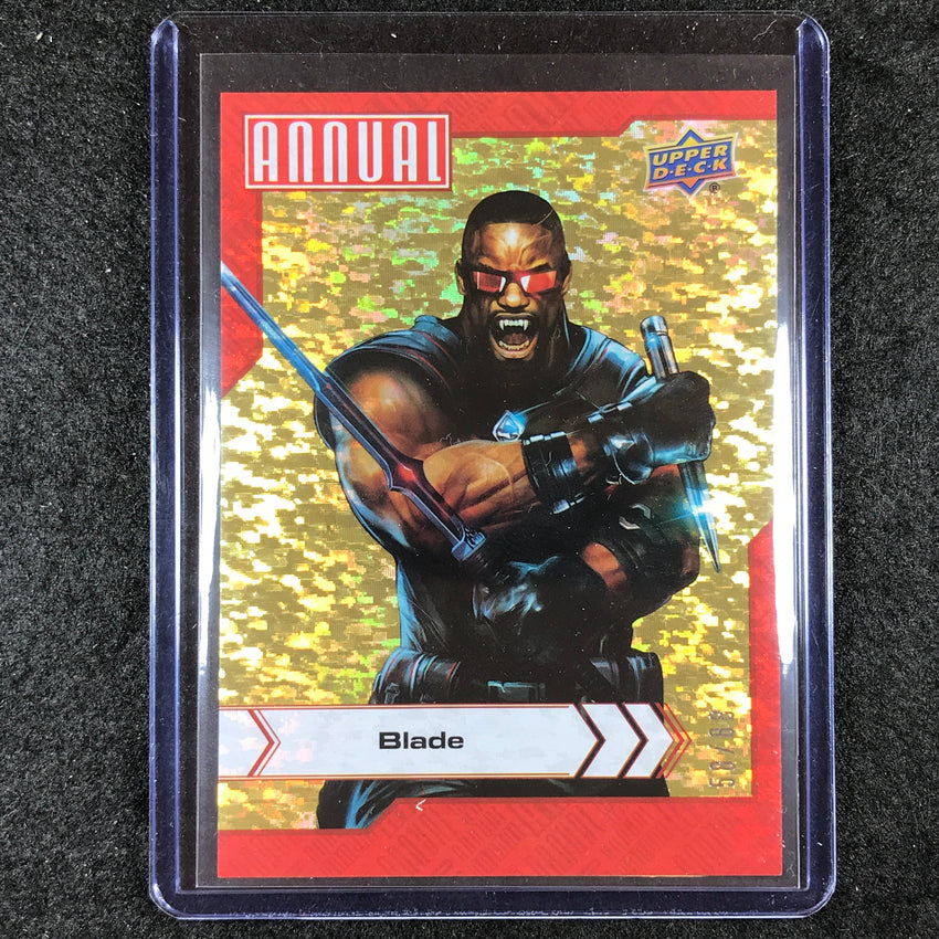 2022-23 Marvel Annual BLADE Base Gold Linearity 58/88 #10