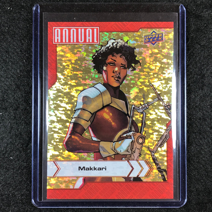 2022-23 Marvel Annual MAKKARI Base Gold Linearity 68/88 #53
