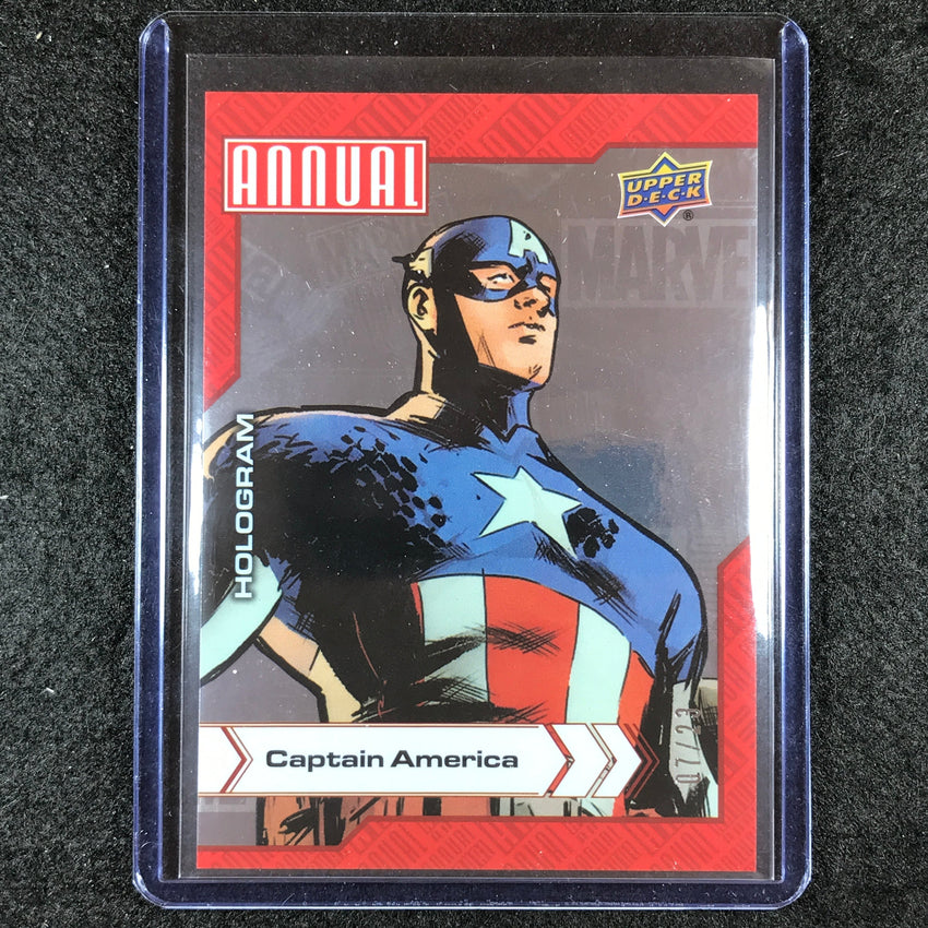 2022-23 Marvel Annual CAPTAIN AMERICA Base Holograms 7/23 #14