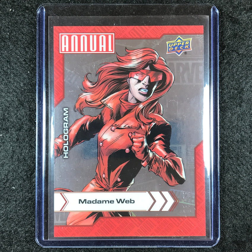 2022-23 Marvel Annual MADAME WEB Base Holograms 3/23 #49