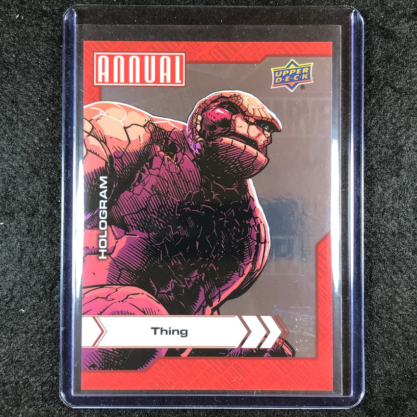 2022-23 Marvel Annual THING Base Holograms 3/23 #93