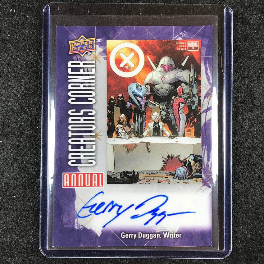 2022-23 Marvel Annual GERRY DUGGAN Creators Corner Signatures Auto #7