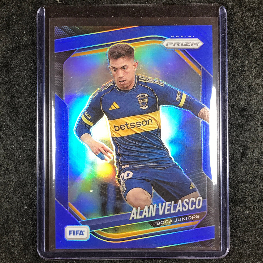 2025-26 Prizm FIFA ALAN VELASCO Blue Prizm /199 #178