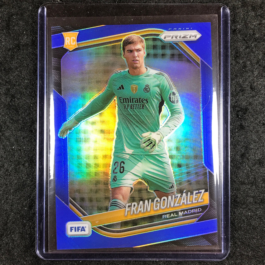 2025-26 Prizm FIFA FRAN GONZALEZ Rookie Blue Prizm /199 #184