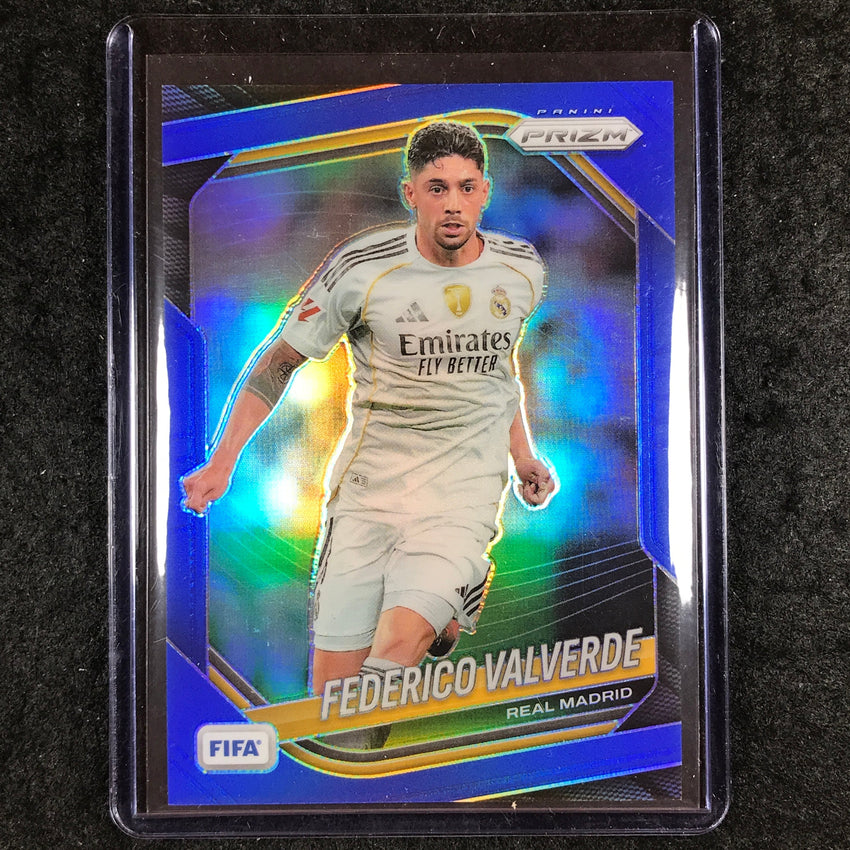 2025-26 Prizm FIFA FEDERICO VALVERDE Blue Prizm /199 #185