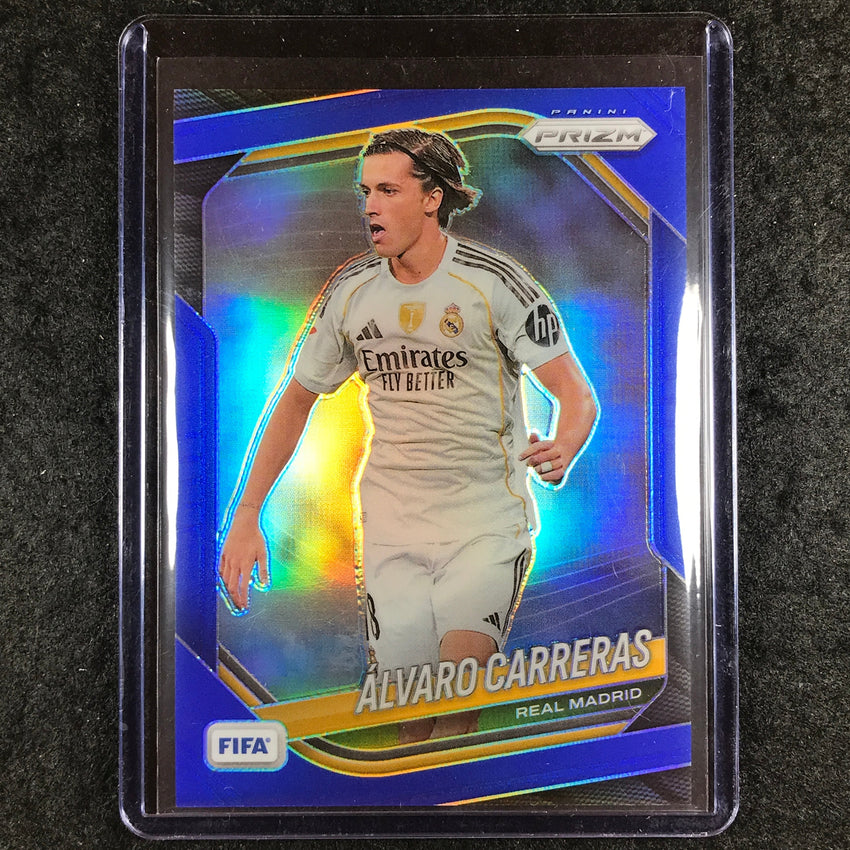 2025-26 Prizm FIFA ALVARO CARRERAS Blue Prizm /199 #189