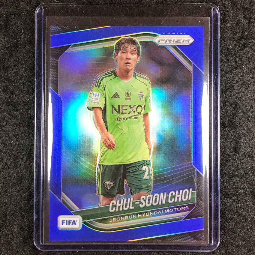 2025-26 Prizm FIFA CHUL-SOON CHOI Blue Prizm /199 #199