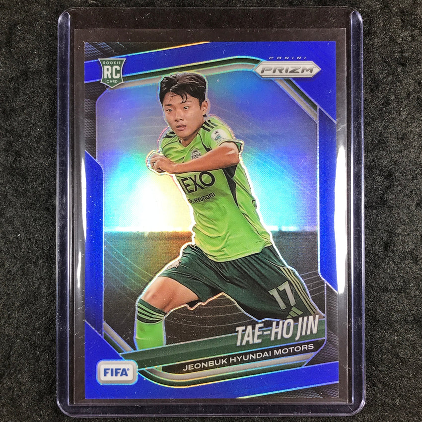 2025-26 Prizm FIFA TAE-HO JIN Rookie Blue Prizm /199 #202