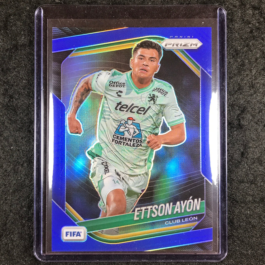 2025-26 Prizm FIFA ETTSON AYON Blue Prizm /199 #206