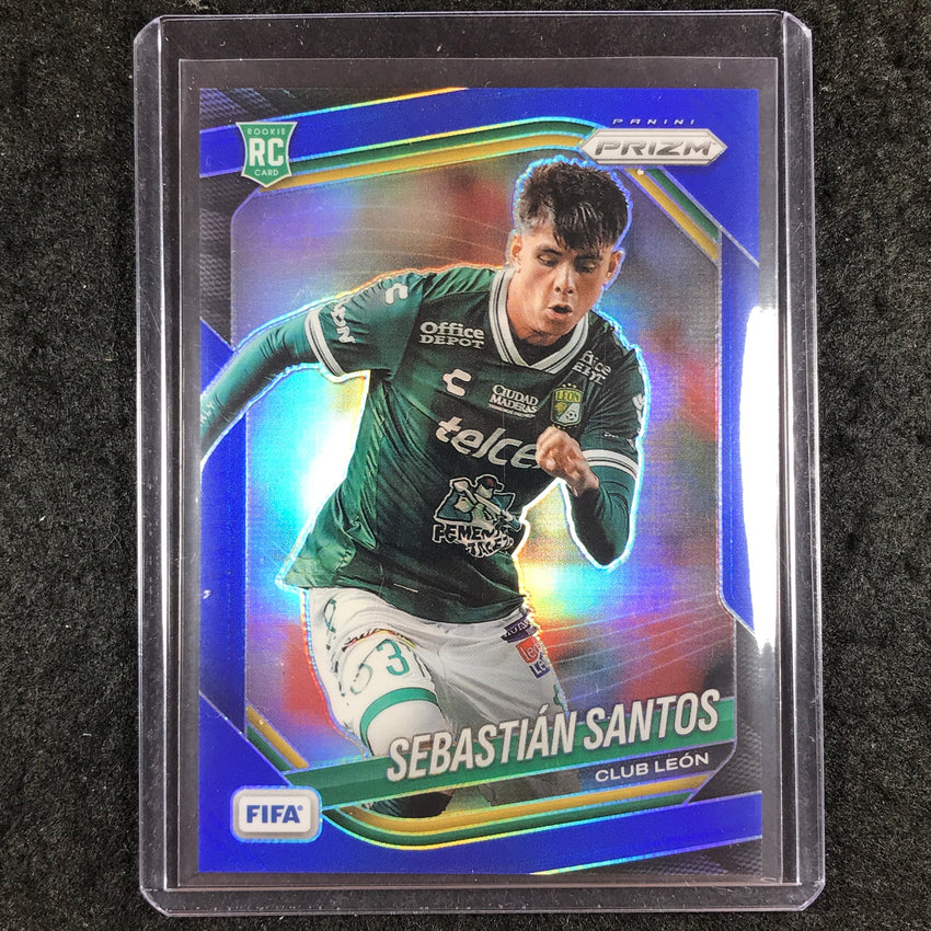 2025-26 Prizm FIFA SEBASTIAN SANTOS Rookie Blue Prizm /199 #211