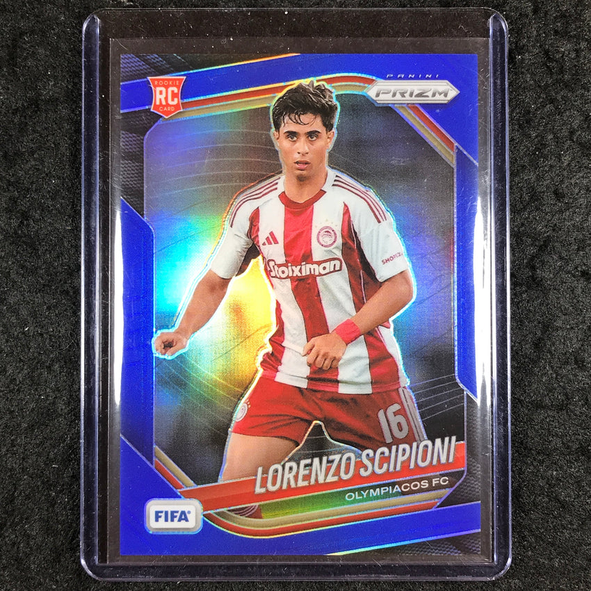 2025-26 Prizm FIFA LORENZO SCIPIONI Rookie Blue Prizm /199 #216
