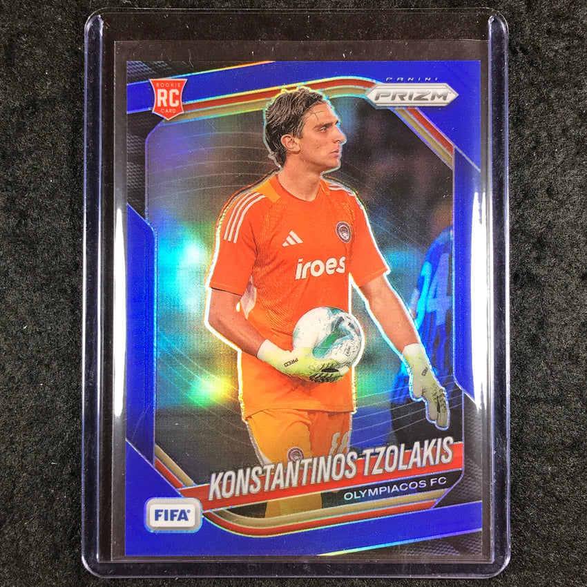 2025-26 Prizm FIFA KONSTANTINOS TZOLAKIS Rookie Blue Prizm /199 #219