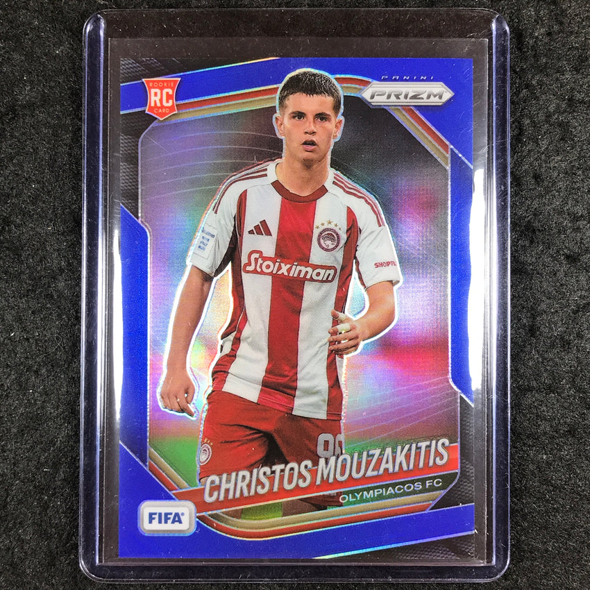 2025-26 Prizm FIFA CHRISTOS MOUZAKITIS Rookie Blue Prizm /199 #220