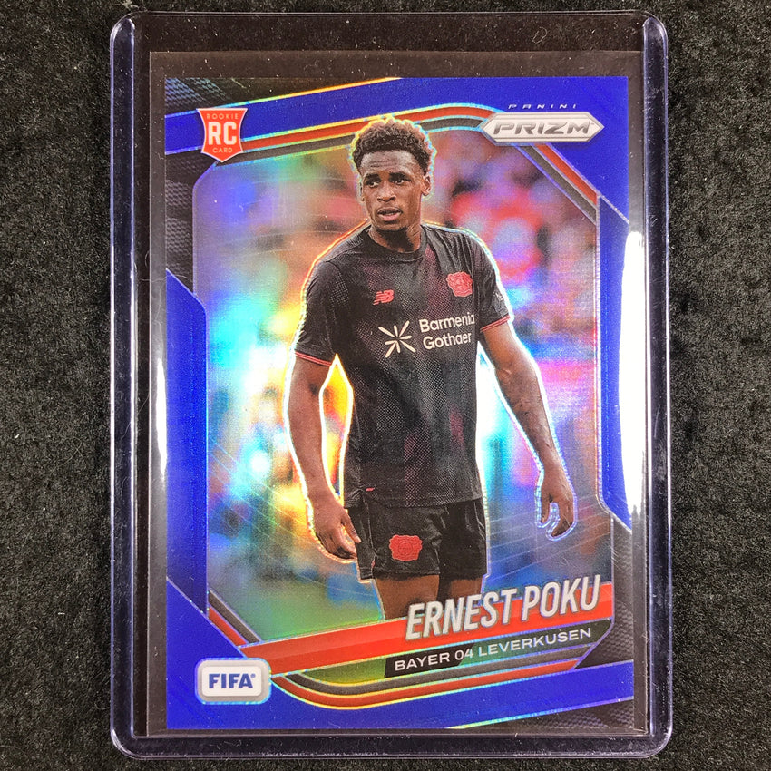 2025-26 Prizm FIFA ERNEST POKU Rookie Blue Prizm /199 #234